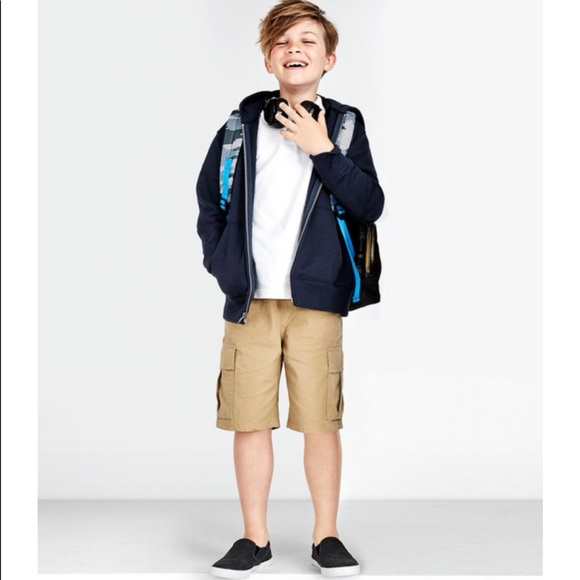 The Children's Place Other - Boys Pull On Cargo Shorts Flax 14